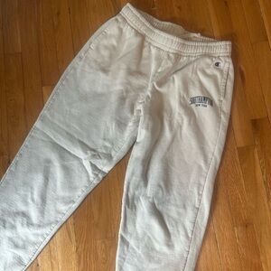 Champion White Sweatpants